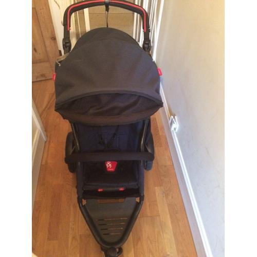 Phil & Teds Navigator Sport V2 Double in Midnight Blue