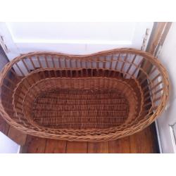 3 Large Vintage Wicker Baskets in Clean Condition, Home Decor, Garden, Shop, Craft Fair