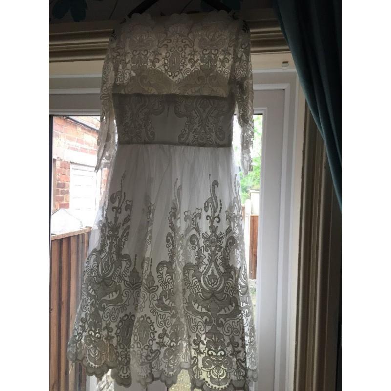 Gorgeous white lace dress never worn