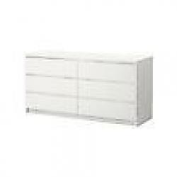 MALM Chest of 6 drawers