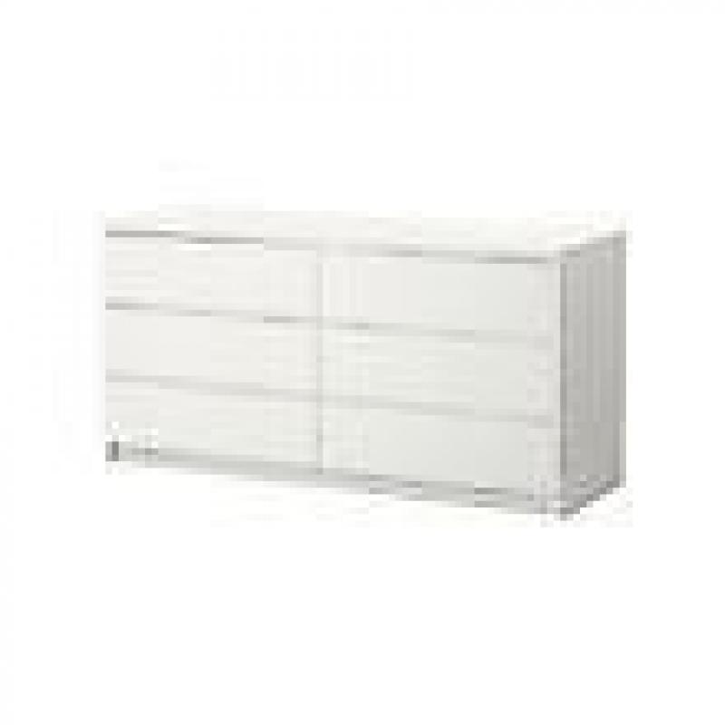 MALM Chest of 6 drawers