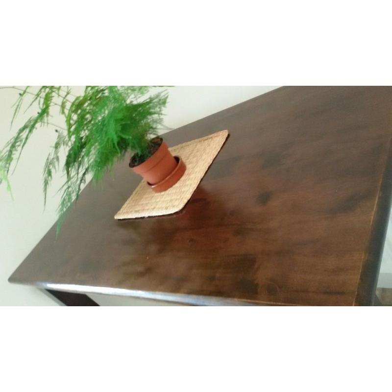 Oak bar table