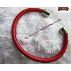 Clearance sale Genuine leather bracelets RED 50pcs Good for car boot/ebay/shops @75p