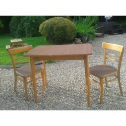 table and chairs vintage 50s-60s