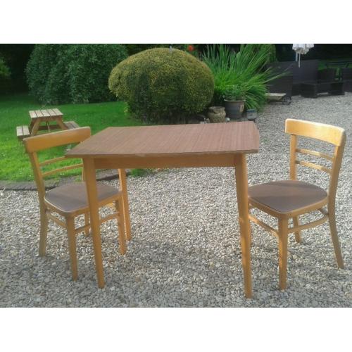 table and chairs vintage 50s-60s