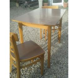 table and chairs vintage 50s-60s