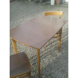 table and chairs vintage 50s-60s