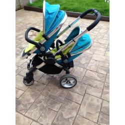 Icandy sweet pea double with extras