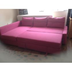 Corner Sofabed 3 seats with under seat storage