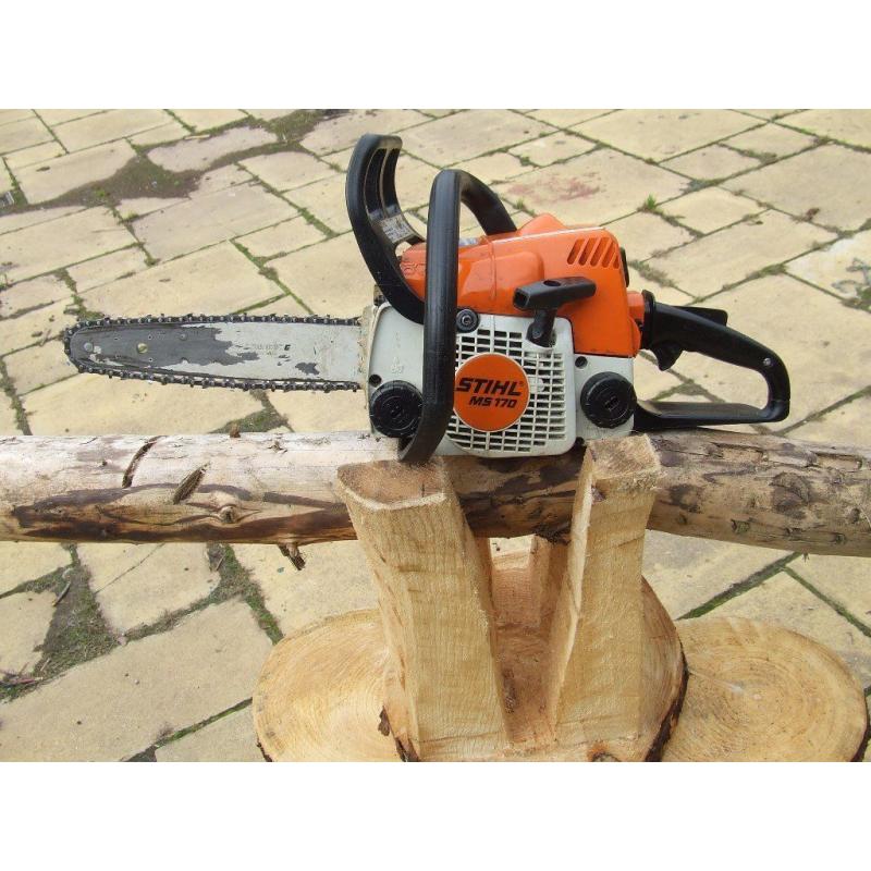 Stihl MS 170 Chainsaw 12inch bar brand new chain powerful lightweight chainsaw