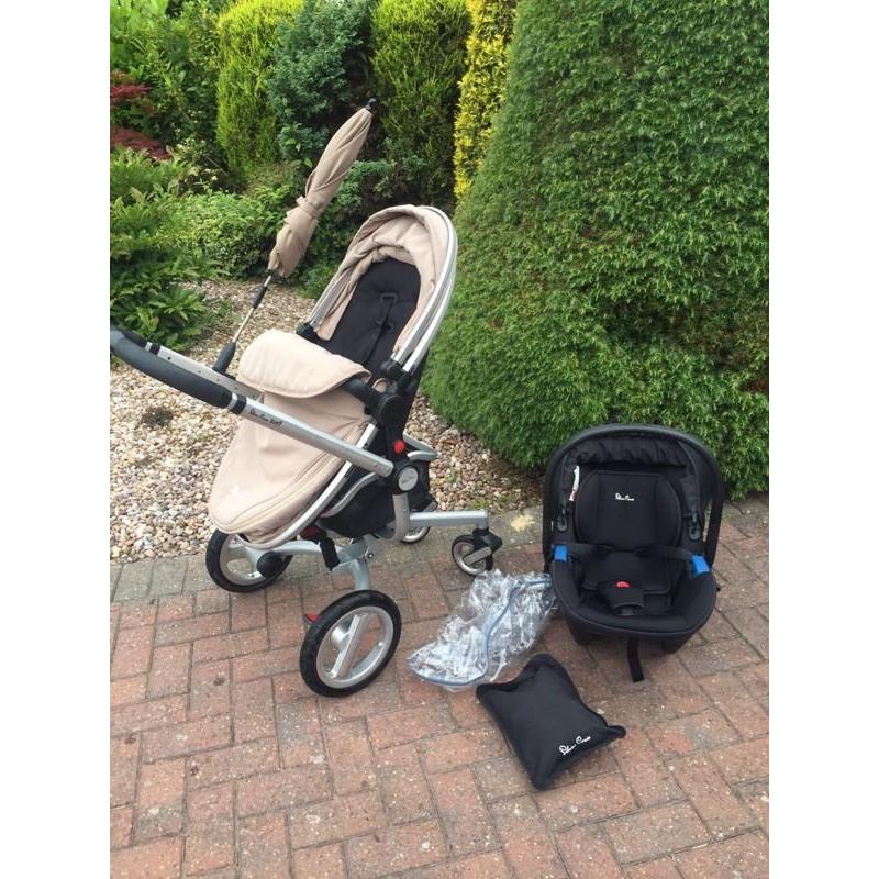 Silver Cross Surf Travel System Sand & Black Colour Pack