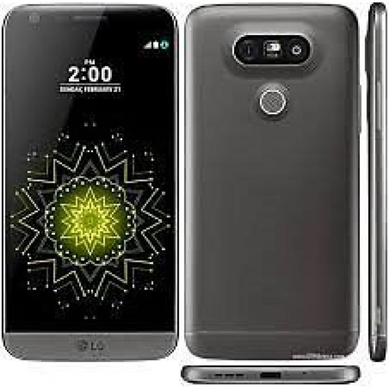 lg g5 as new boxed mint condition in grey on 02 unlock code on its way no marks scratches etc