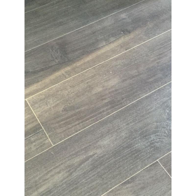 Grey charcoal laminate flooring