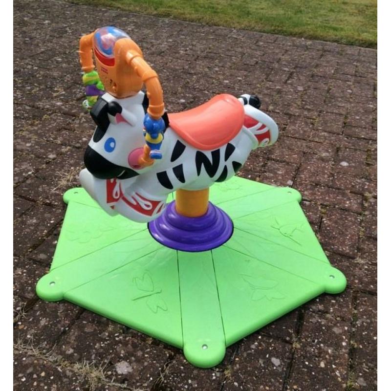 Bounce and Spin Zebra