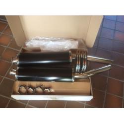 Suzuki dl1000 VStrom - Beowulf stainless steel exhausts - Suzuki dl1000 VStrom
