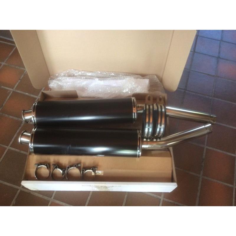 Suzuki dl1000 VStrom - Beowulf stainless steel exhausts - Suzuki dl1000 VStrom
