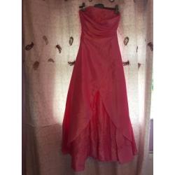 Pink prom dress