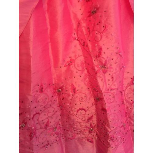 Pink prom dress