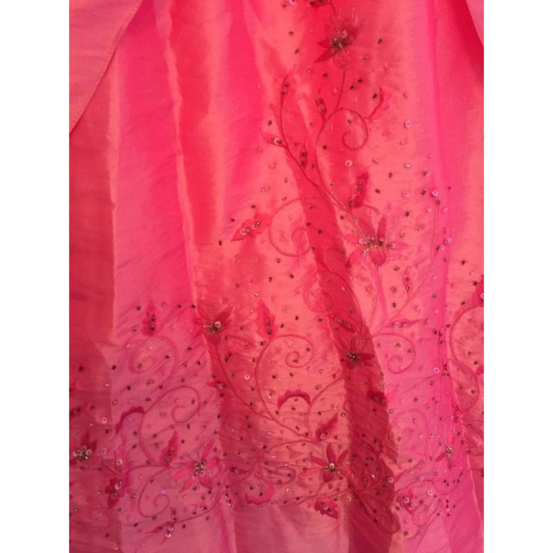 Pink prom dress