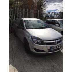 Vauxhall Astra van lpg 2009