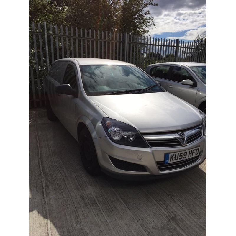 Vauxhall Astra van lpg 2009