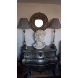 vintage french bombe chest