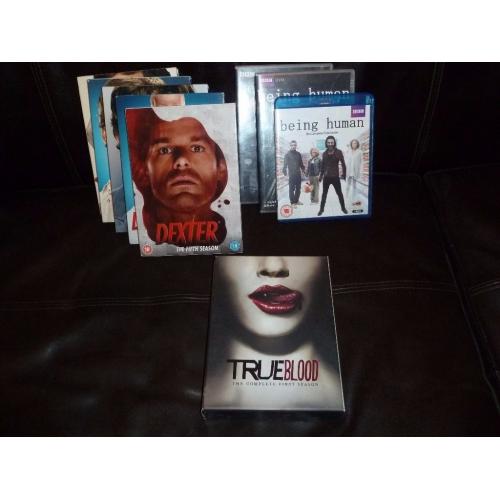 9 TV SERIES / 29 MOVIES - DVD's (all original / exc. condition) classic / cult / comic book