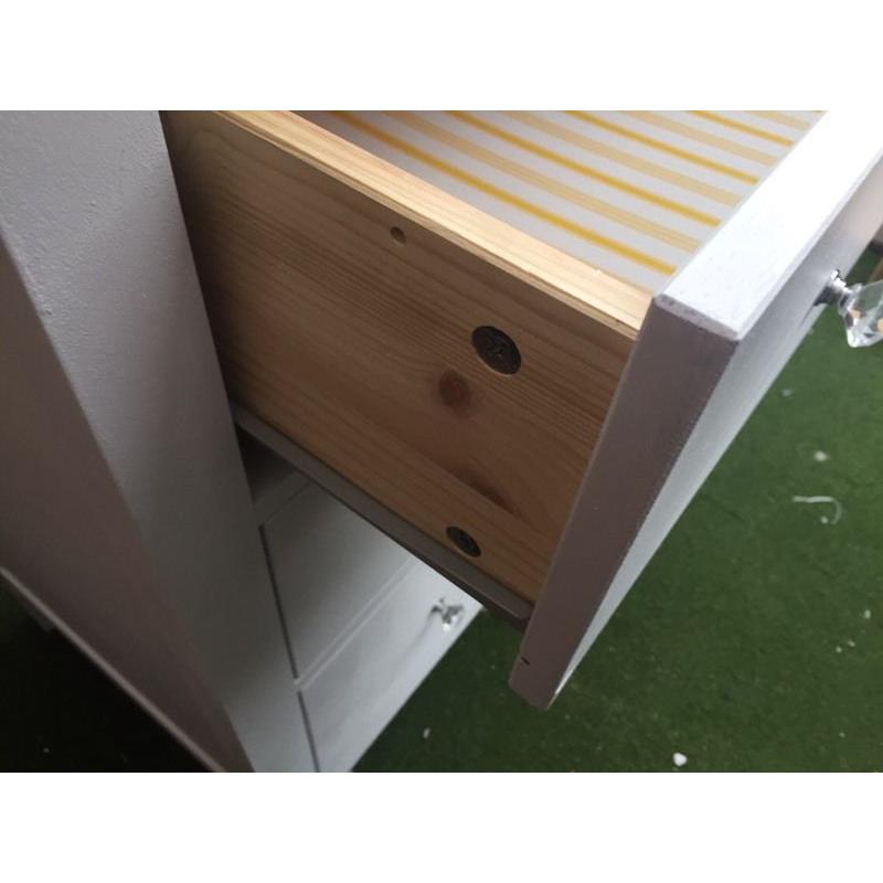 Painted Hemnes drawers