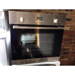 Integrated fan Oven.Stainless steel.