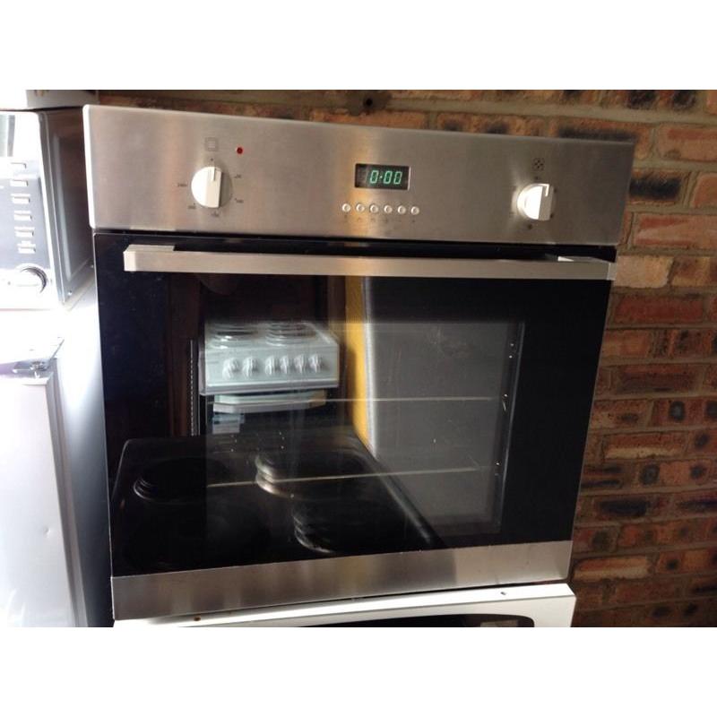 Integrated fan Oven.Stainless steel.
