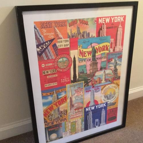 New York print