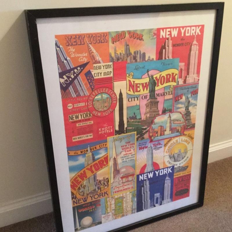 New York print