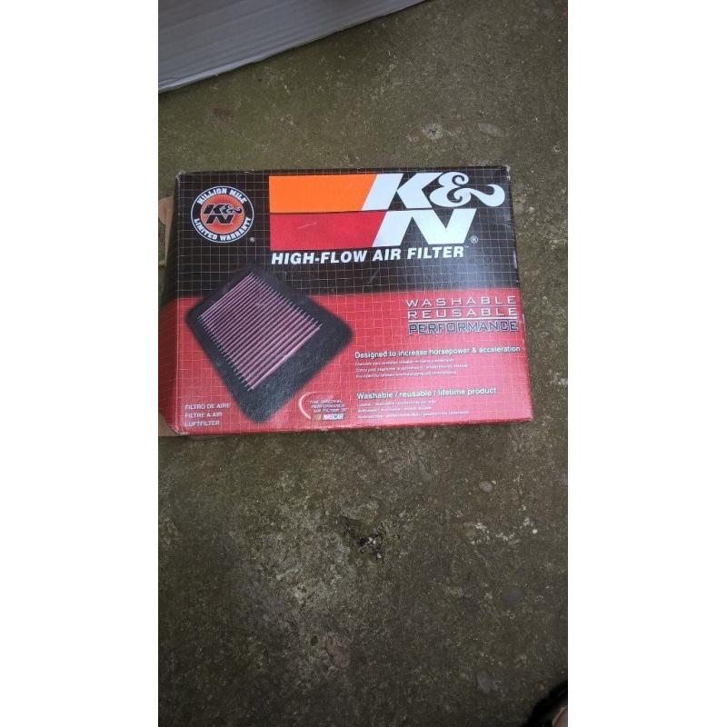 k and n air filter brand new