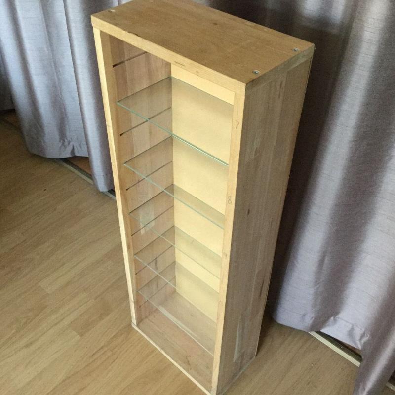 2 Solid Pine CD Stands