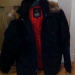 GAP JACKET ...with fur trim round the hood