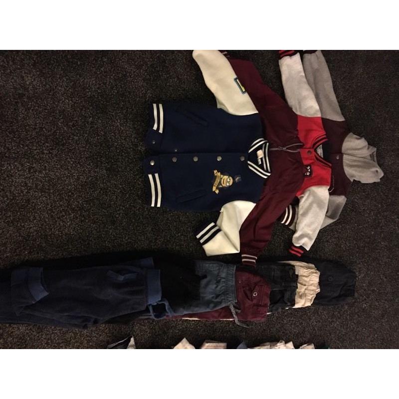 Boys clothes age 2-4years