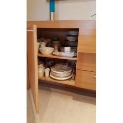 Large wooden sideboard