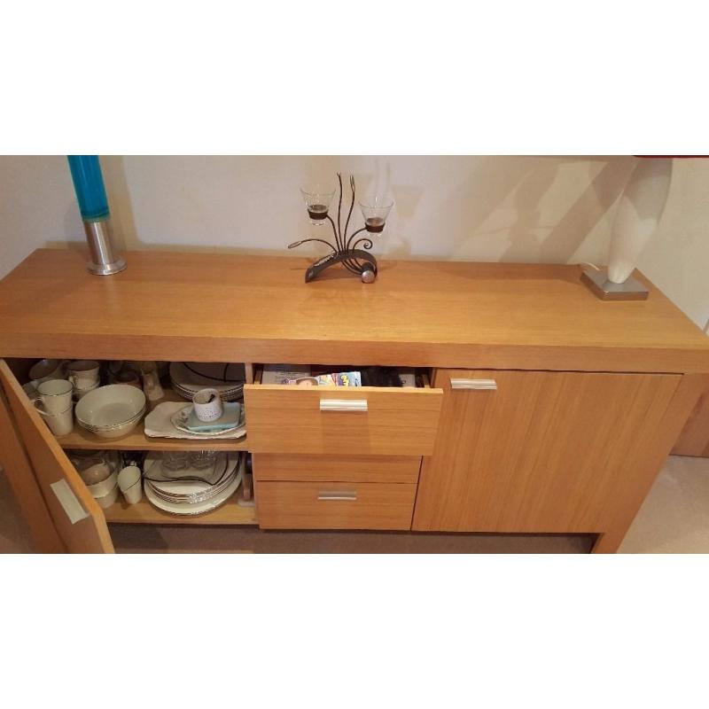Large wooden sideboard