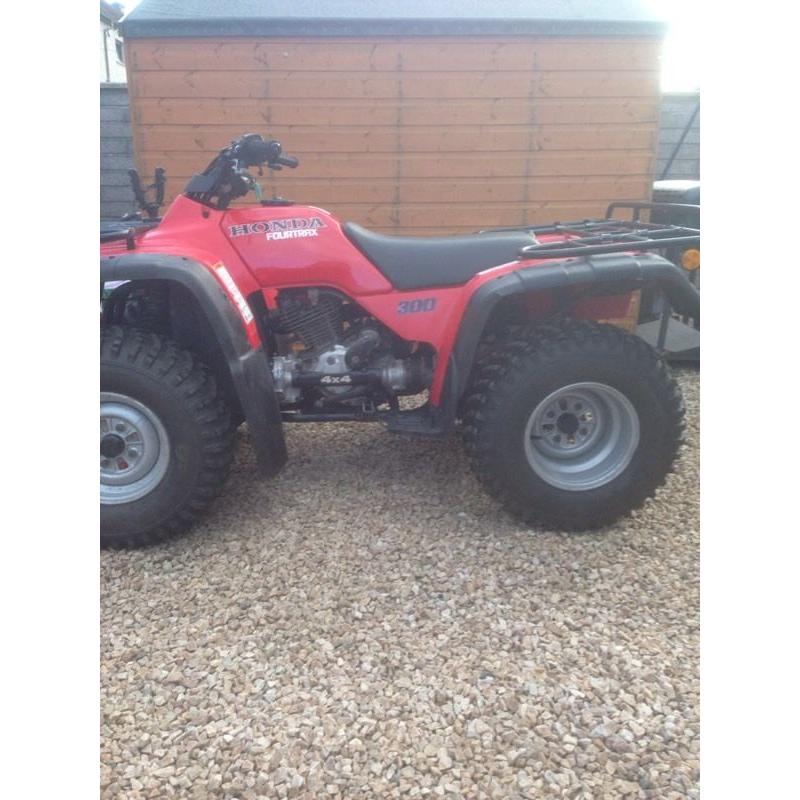 Honda trx 300 big red