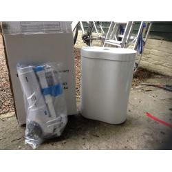 Brand new white ceramic wc. Pan and cistern still in original packaging
