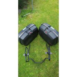 Cbf 1000 givi mono key panniers and rack