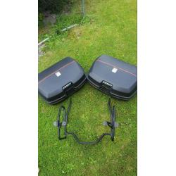 Cbf 1000 givi mono key panniers and rack