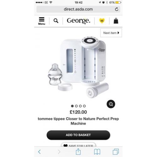 Brand new Bottle prep machine