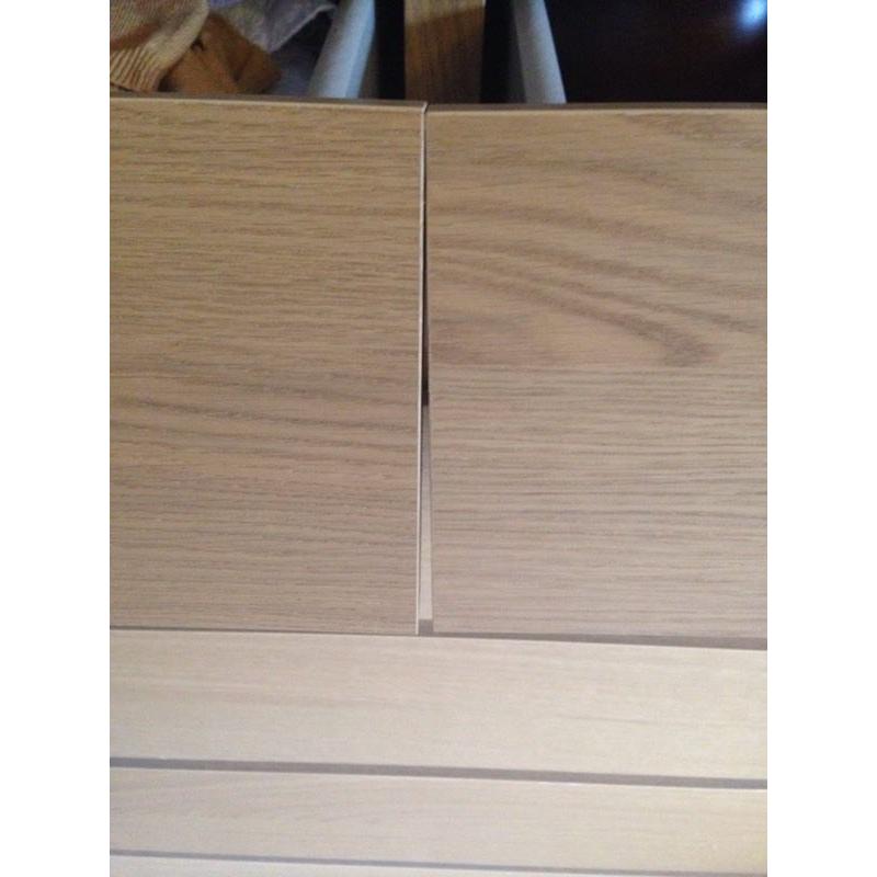 IKEA large chest of drawers oak