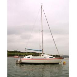Minstrel 680, 23ft sailing boat, yacht