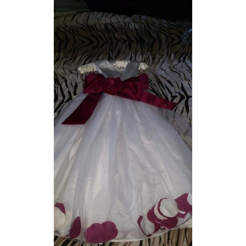 Bridesmaid dress age 6