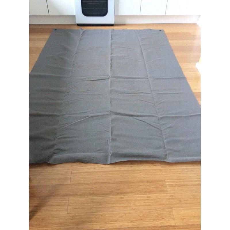 Caravan awning groundsheet