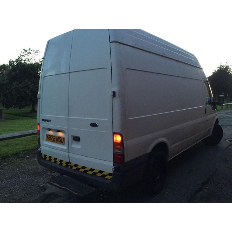 Ford Transit T350 2.4TD rwd, 152000miles Fully plylined, interior is in showroom condition