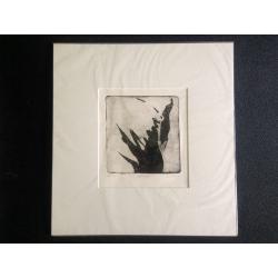 Art Abstract Etching Original Signed Prints, Limited Editions x 4