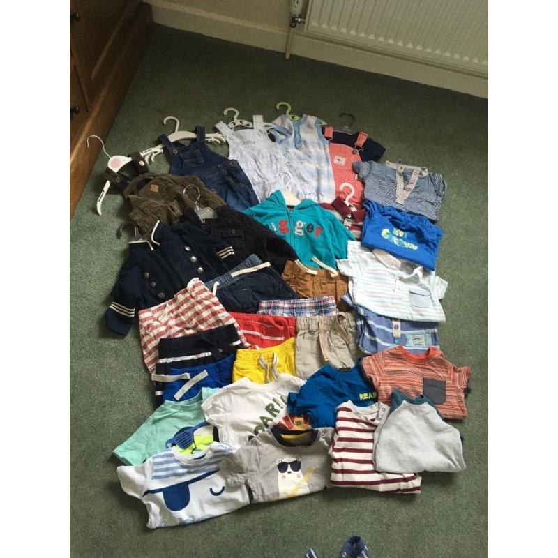 3-6 month baby boys clothes bundle